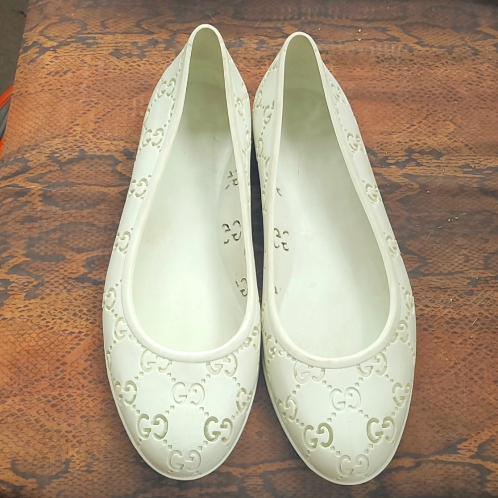 Gucci Rubber Ballet Flat size 40